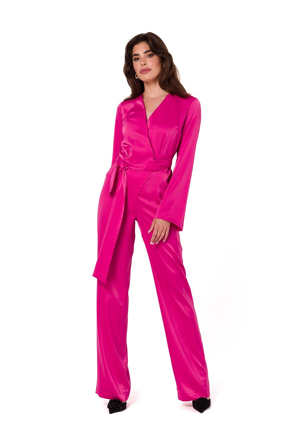 Elegant Women Formal Pants – High-Waist Stretchable Comfort