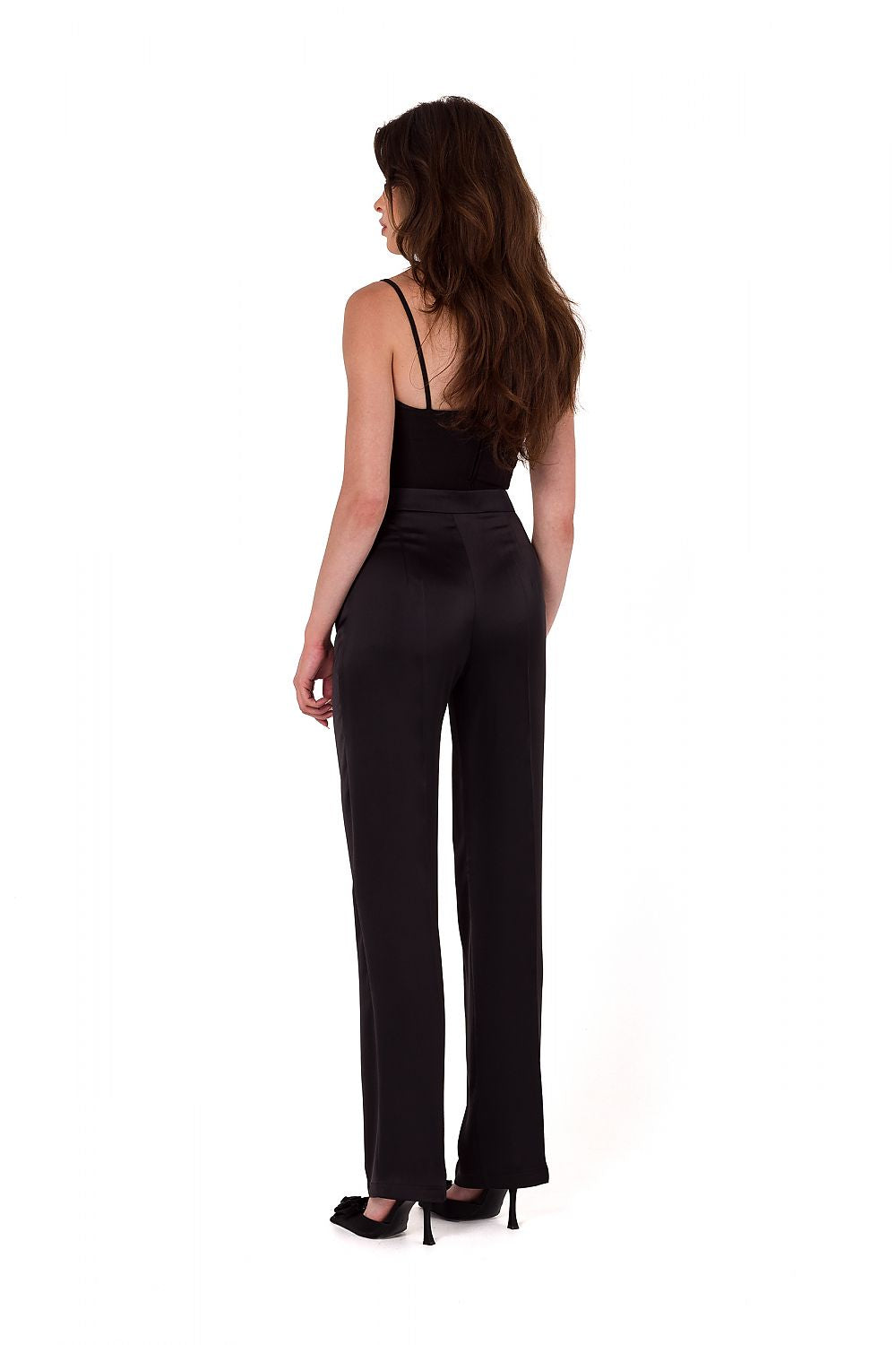 Elegant Women Formal Pants – Mid-Rise Regular Fit
