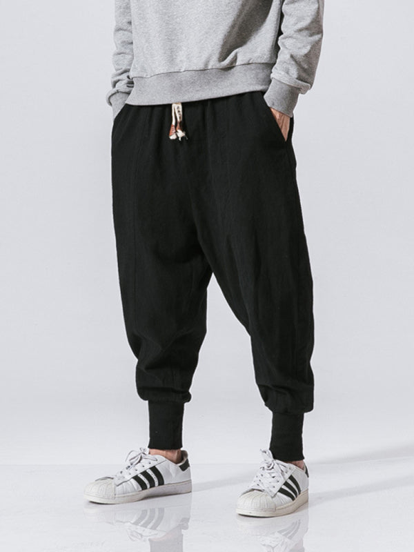 Casual Men's Joggers – Mid Rise Breathable Comfort