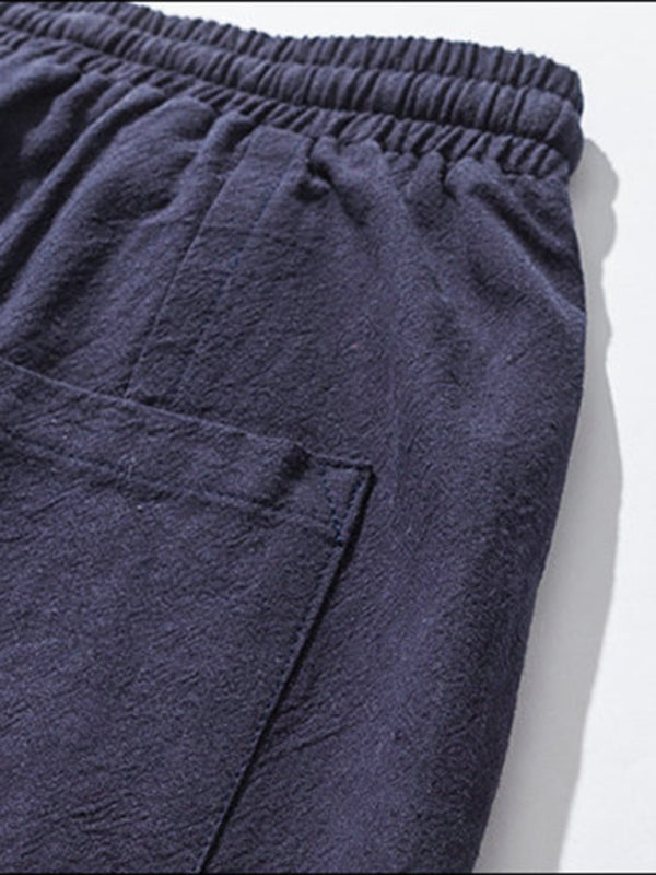Casual Men's Joggers – Mid Rise Breathable Comfort