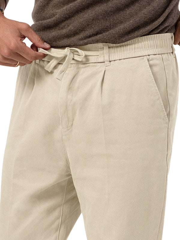 Professional Men Trousers – Mid Rise Drawstring