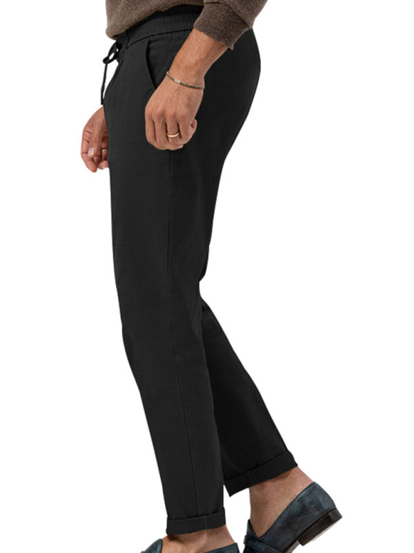 Professional Men Trousers – Mid Rise Drawstring