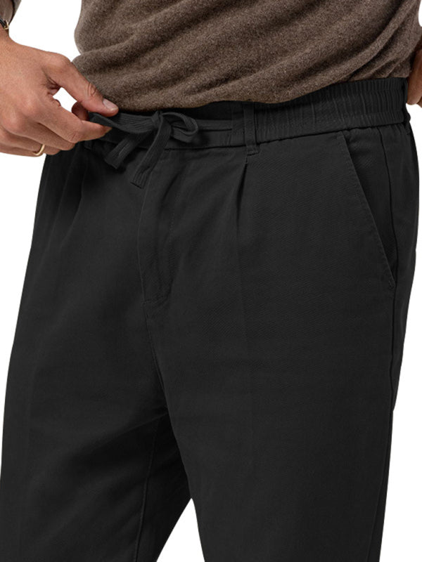Professional Men Trousers – Mid Rise Drawstring