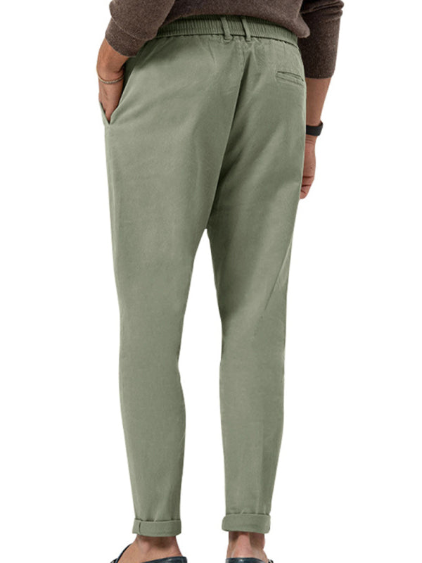Professional Men Trousers – Mid Rise Drawstring