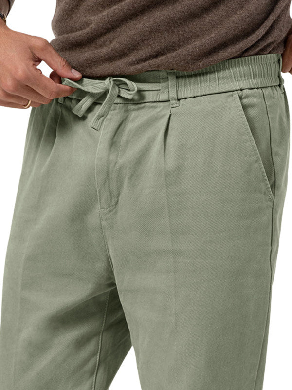 Professional Men Trousers – Mid Rise Drawstring