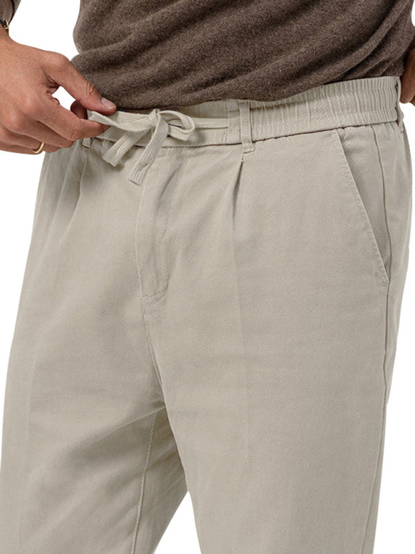 Professional Men Trousers – Mid Rise Drawstring