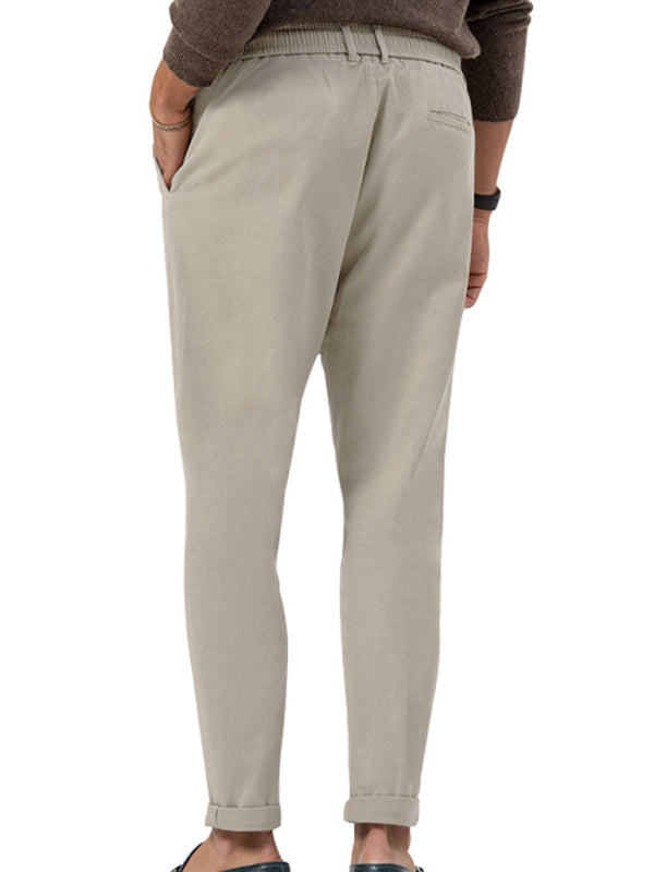 Professional Men Trousers – Mid Rise Drawstring