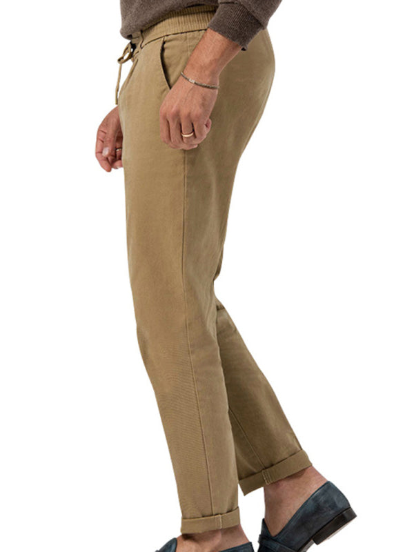 Professional Men Trousers – Mid Rise Drawstring