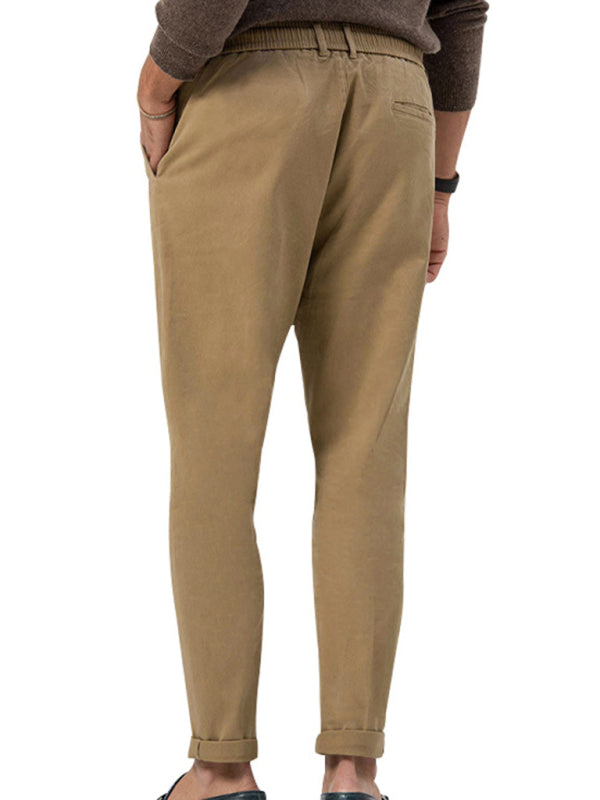 Professional Men Trousers – Mid Rise Drawstring