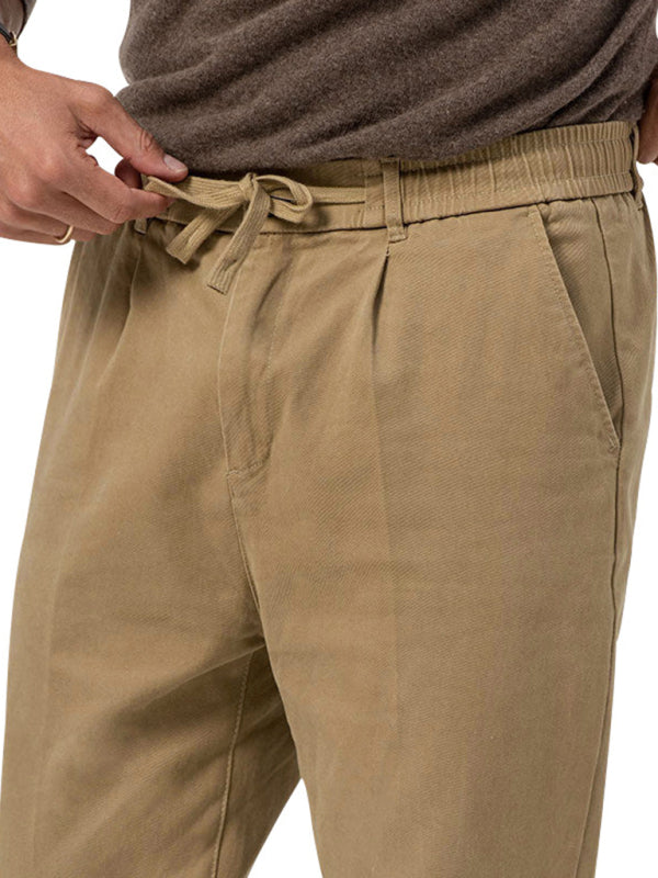 Professional Men Trousers – Mid Rise Drawstring