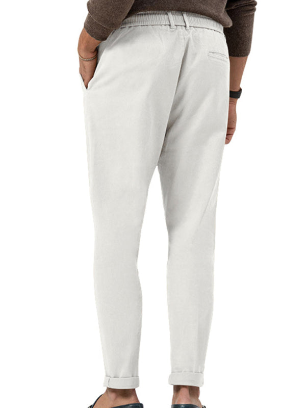 Professional Men Trousers – Mid Rise Drawstring