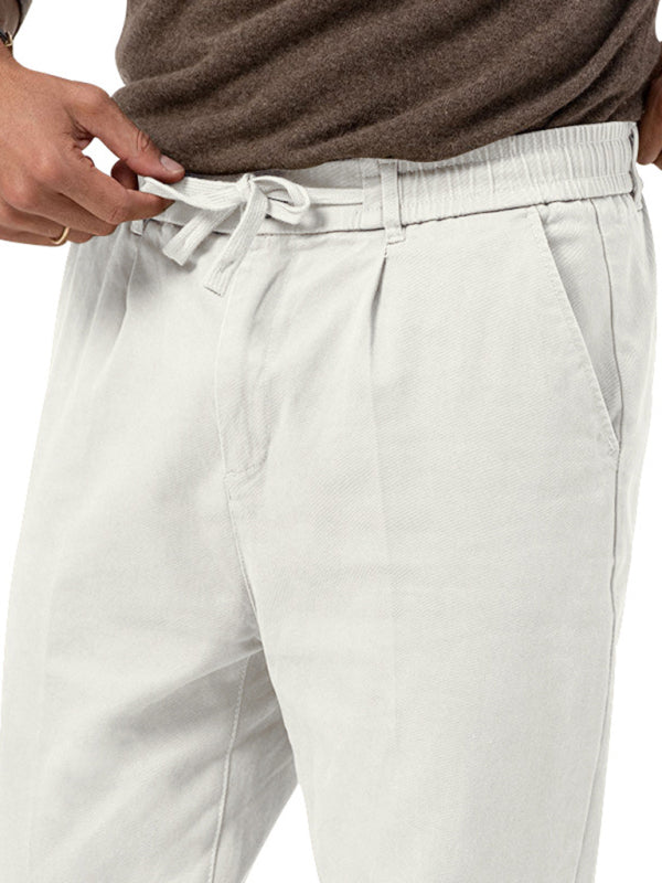 Professional Men Trousers – Mid Rise Drawstring
