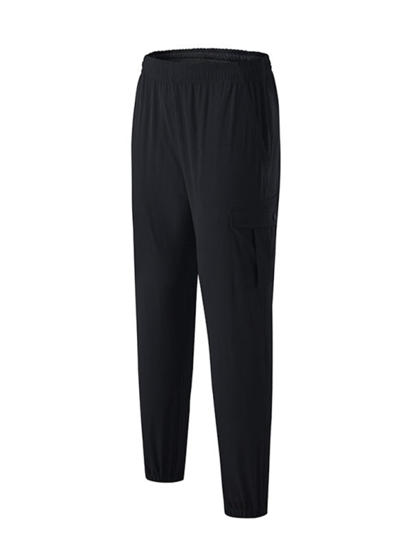 Sporty Men Cargo Pants – Mid Rise Quick-Drying