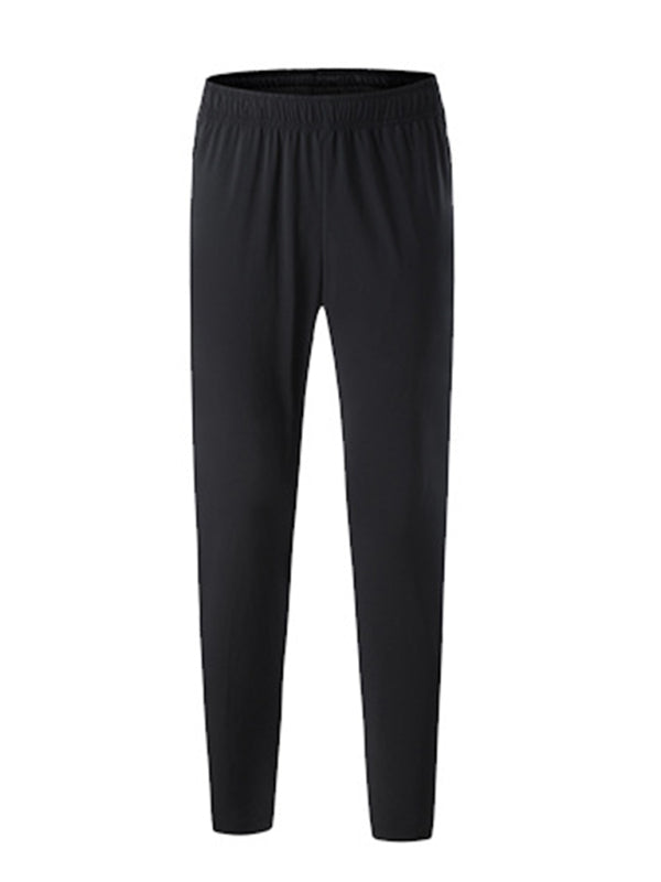 Sporty Men's Joggers – Mid Rise Quick Drying
