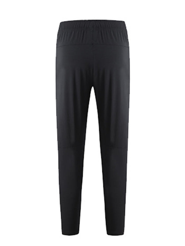 Sporty Men's Joggers – Mid Rise Quick Drying