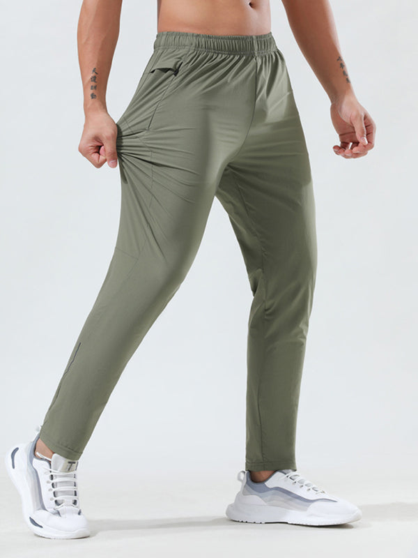 Sporty Men's Joggers – Mid Rise Quick Drying