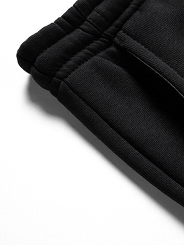 Casual Men's Joggers – Mid Rise Drawstring Fit