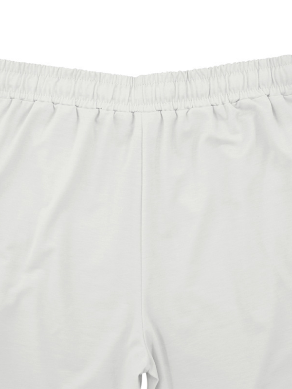 Sporty Men Trousers – Mid Rise Elastic Waist