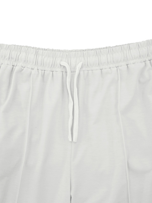 Sporty Men Trousers – Mid Rise Elastic Waist
