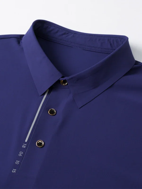 Men Short Sleeves Polo Shirt – Stretchable - Green, Black