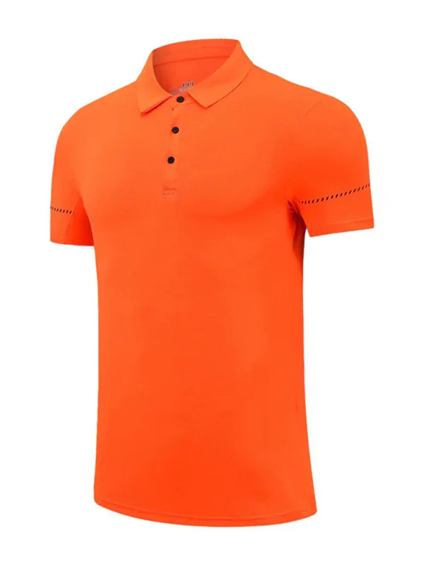 Men Short Sleeves Polo Shirt – Quick-Drying - Green