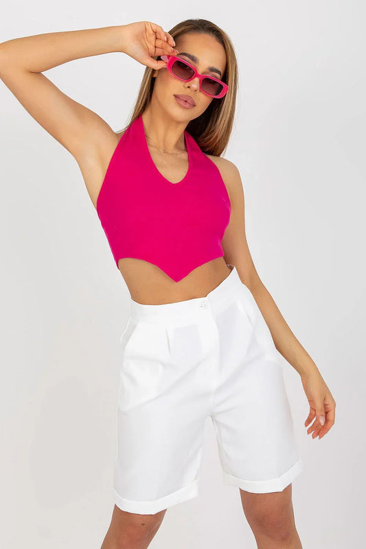 Women Crop Top – V-Neck Crop Top -Guocali