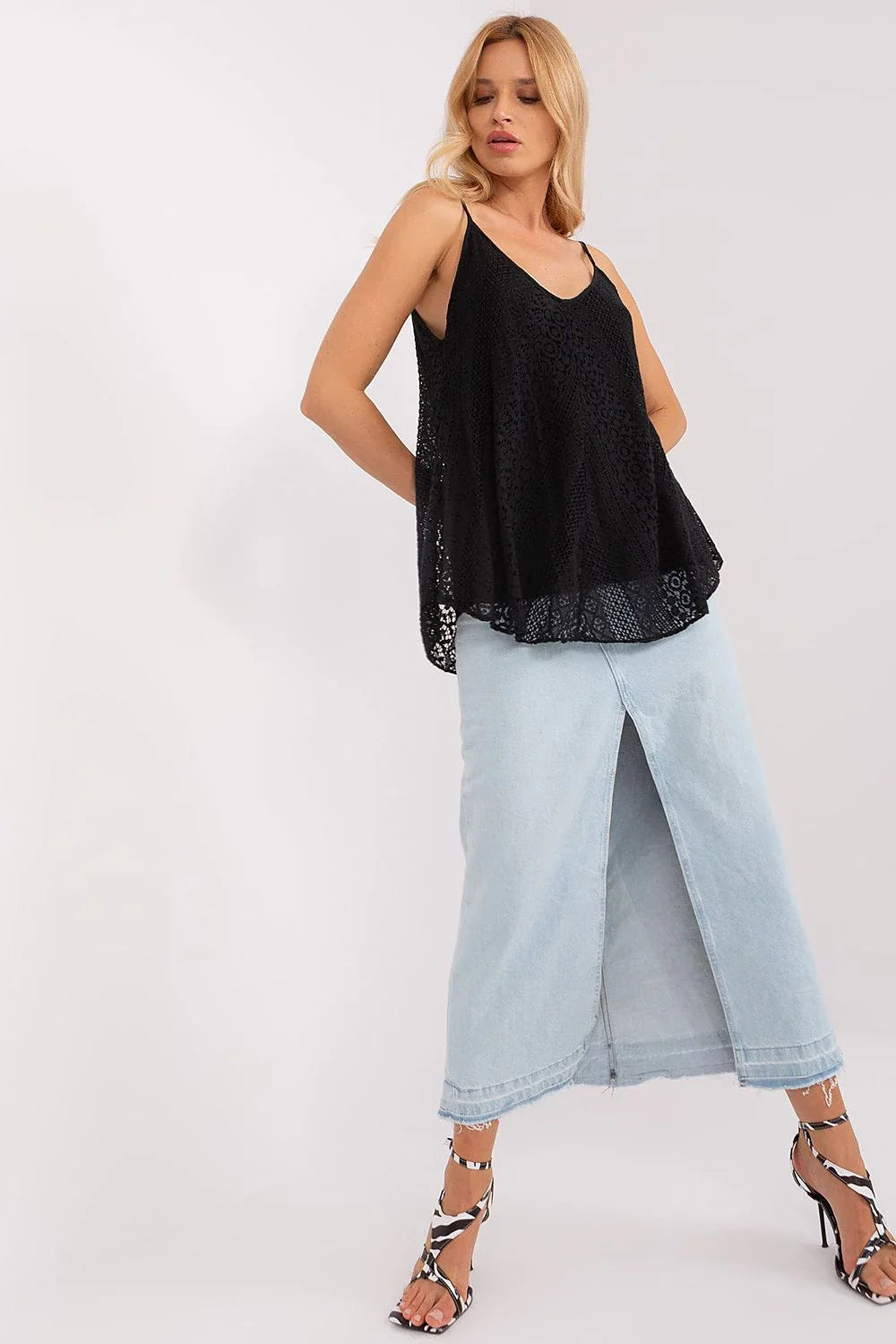 Women Lace Top – Sweetheart Lace Top -Guocali