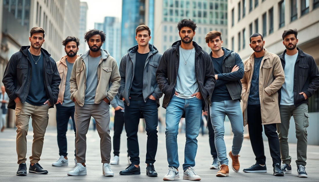 mens hoodies and sweatshirts casual streetwear outfit