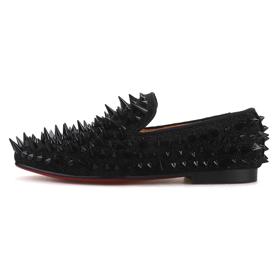 Glamourous Spiked Loafers for Women