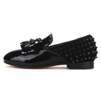 Kids Dress Tassel Loafers - Slip-On Slip-On Shoes