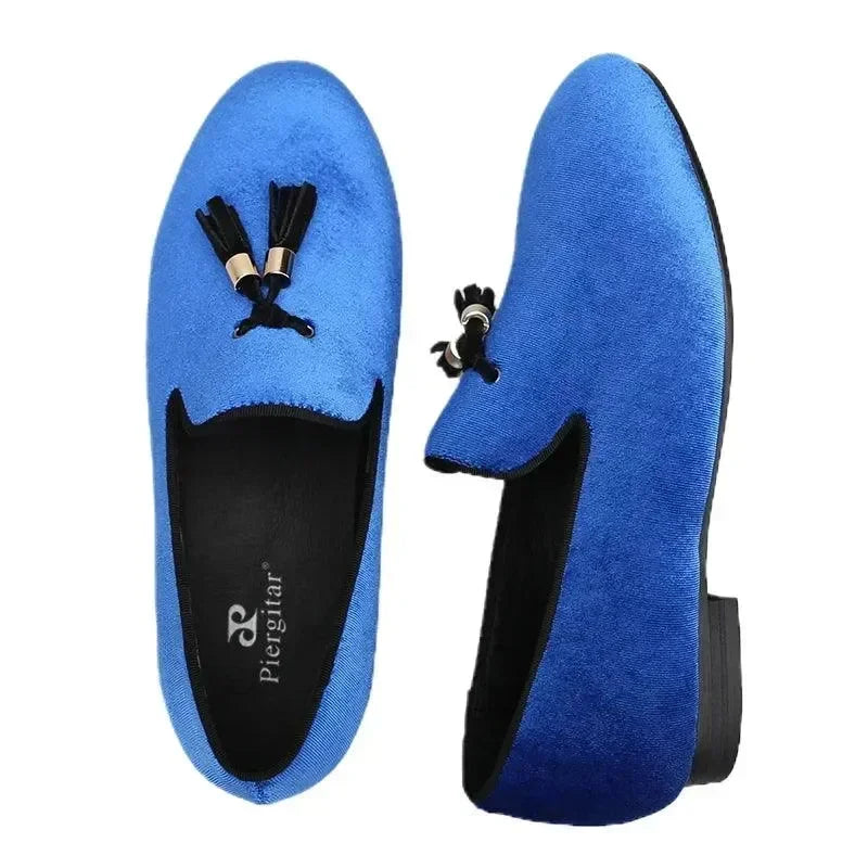 Kids Dress Tassel Slipper Loafers - Slip-On Formal Dress Shoes