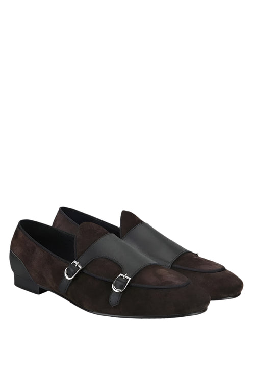 Men Dress Loafers - Buckles, Straps Monk Strap Formal Dress Shoes