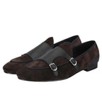 Men Dress Loafers - Buckles, Straps Monk Strap Formal Dress Shoes