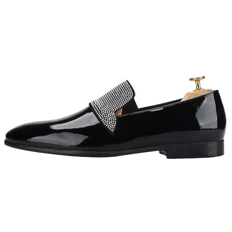 Men Slipper Dress Loafers - Slip-On Formal Dress Shoes