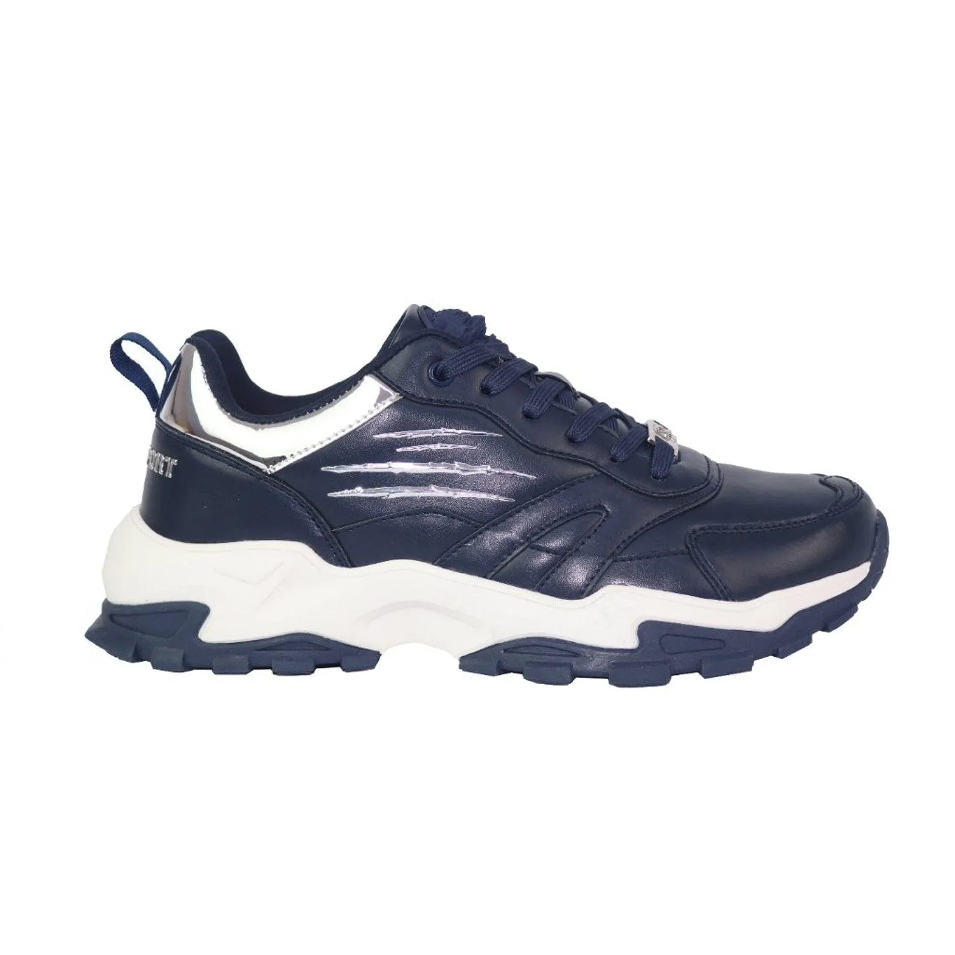Men Sneakers - Athletic Chunky Low-Top Sneakers Shoes