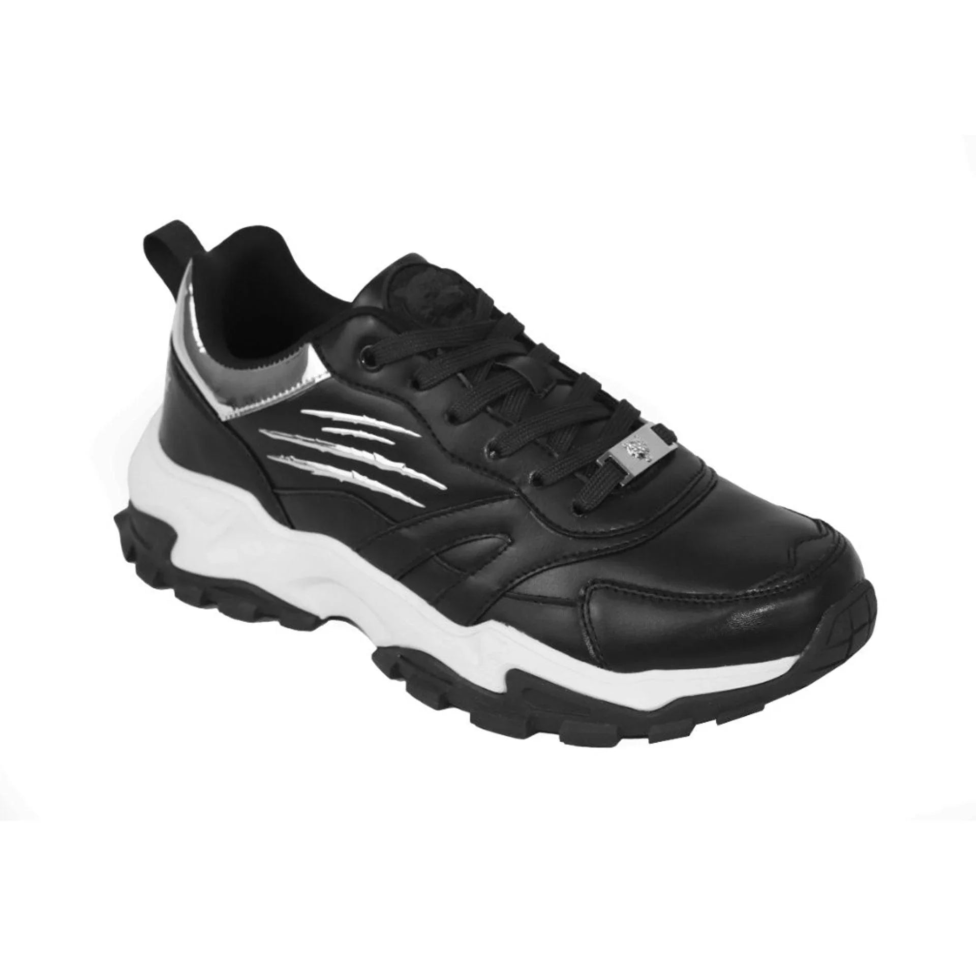 Men Sneakers - Chunky Low-Top Sneakers Shoes
