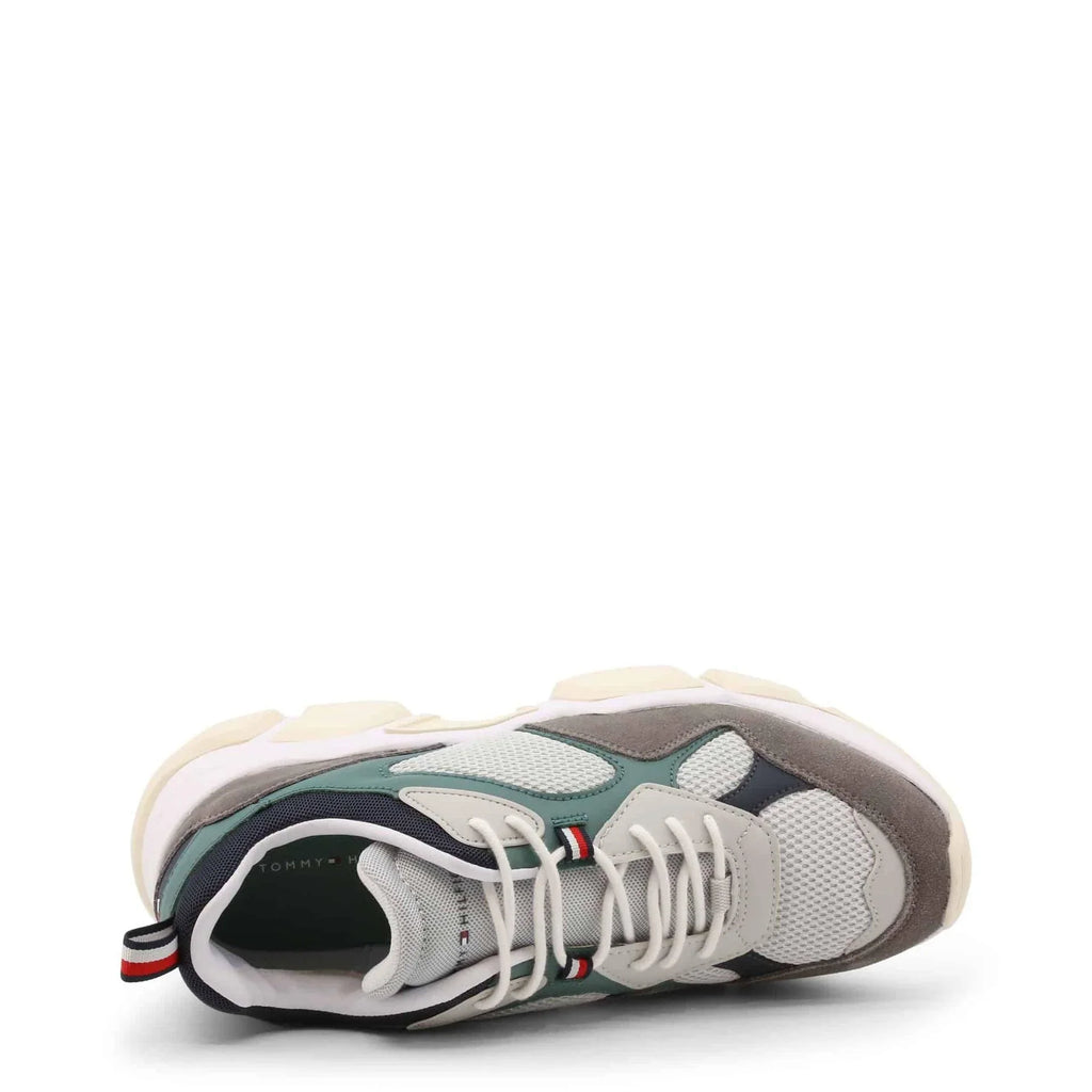 Men Sneakers - Chunky Low-Top Sneakers Shoes