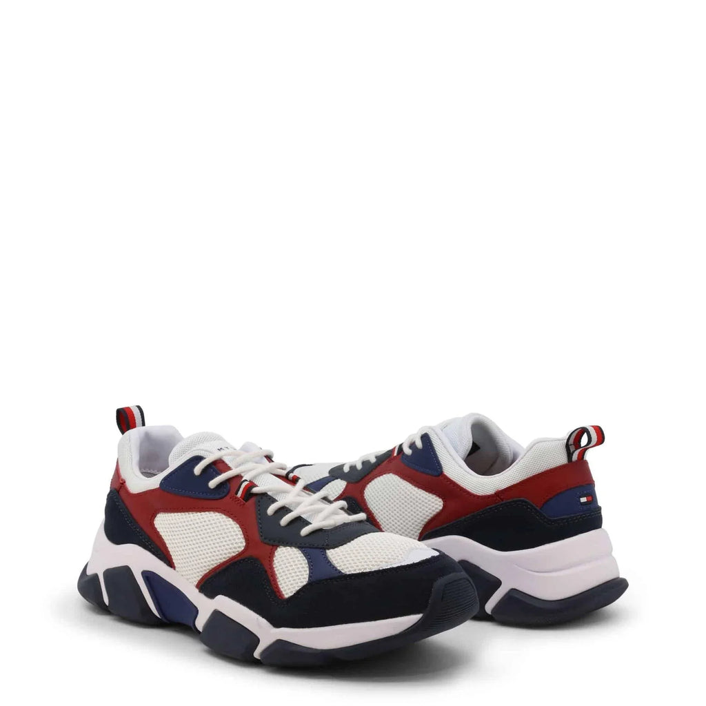 Men Sneakers - Chunky Low-Top Sneakers Shoes