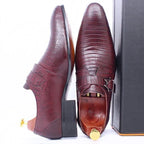 Men's Formal Dress Shoes - Monk Strap Shoes