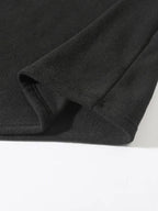 Men's Sweatshirt - Mock-Neck With Regular Fit