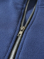 Men's Sweatshirt - Mock-Neck With Regular Fit