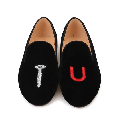 Party-Ready Embroidered Women's Loafers