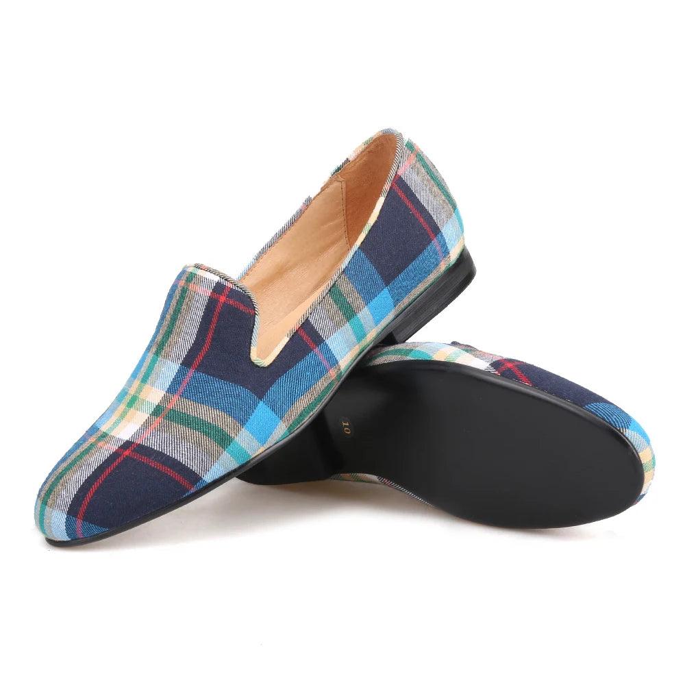 Plaid Chic Women's Loafers