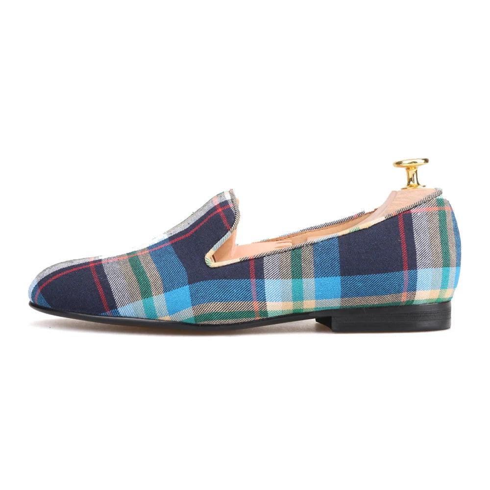 Plaid Chic Women's Loafers