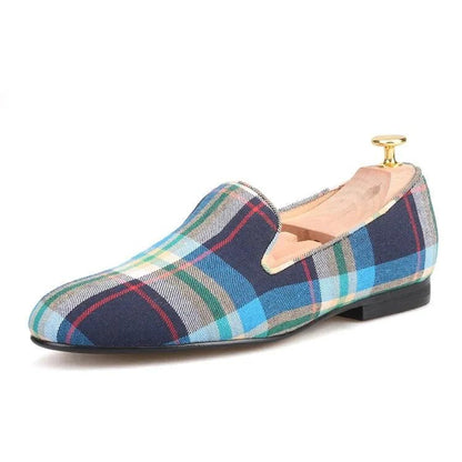 Plaid Chic Women's Loafers