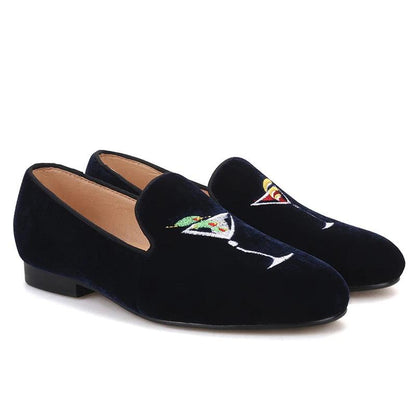 Slip-On Women's Wineglass Loafers