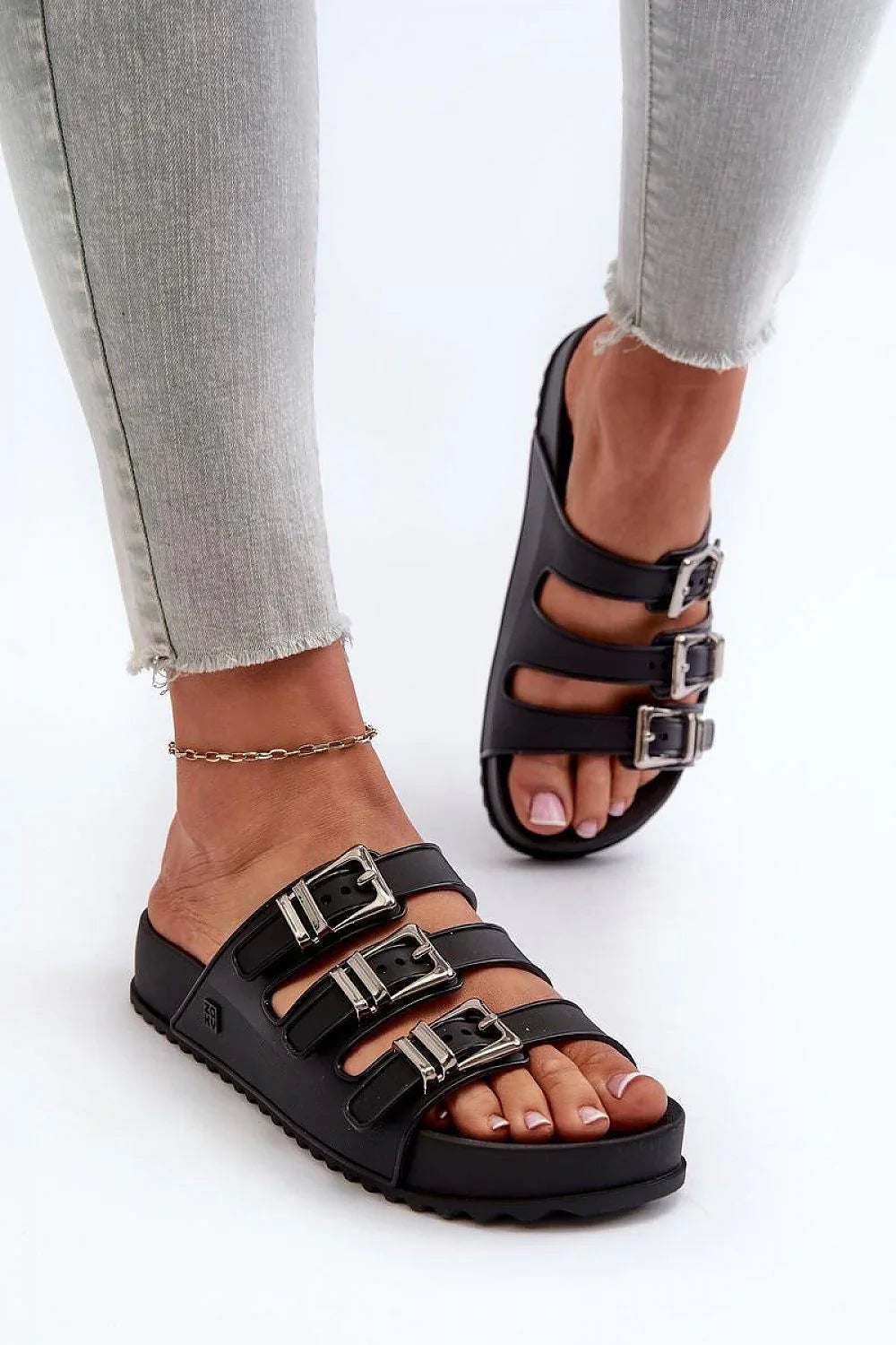 Women Adjustable Ergonomic Platform Flip Flops