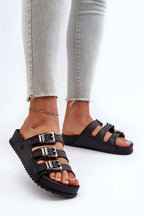 Women Adjustable Ergonomic Platform Flip Flops