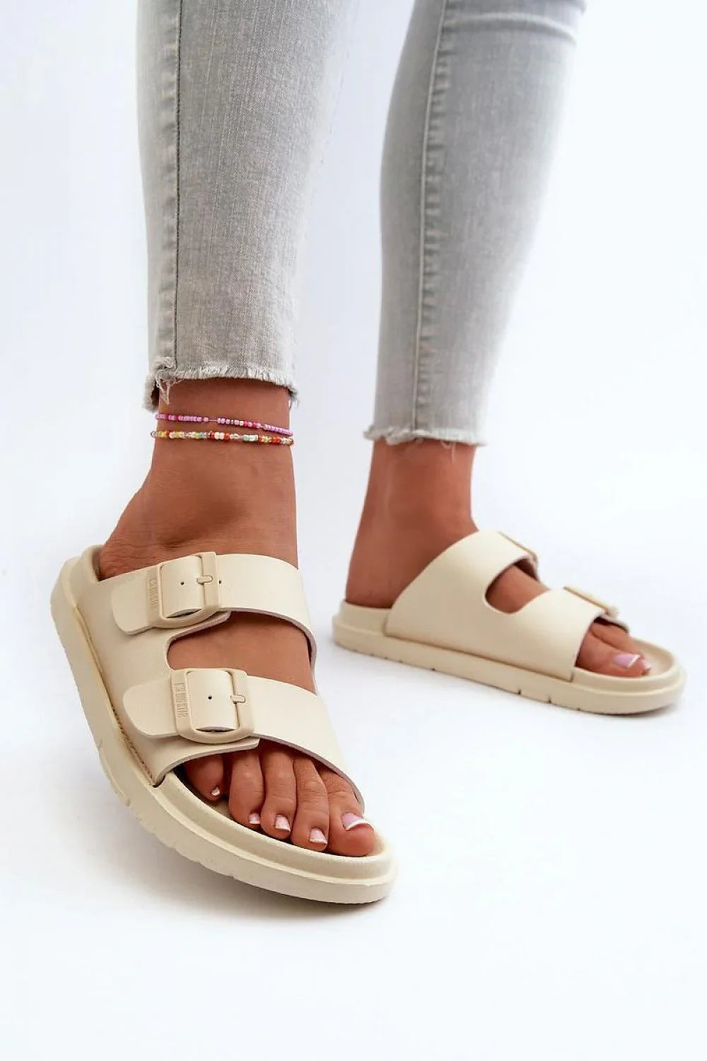Women Adjustable Poolside Flip Flops