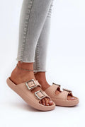 Women Adjustable Strap Flip Flops